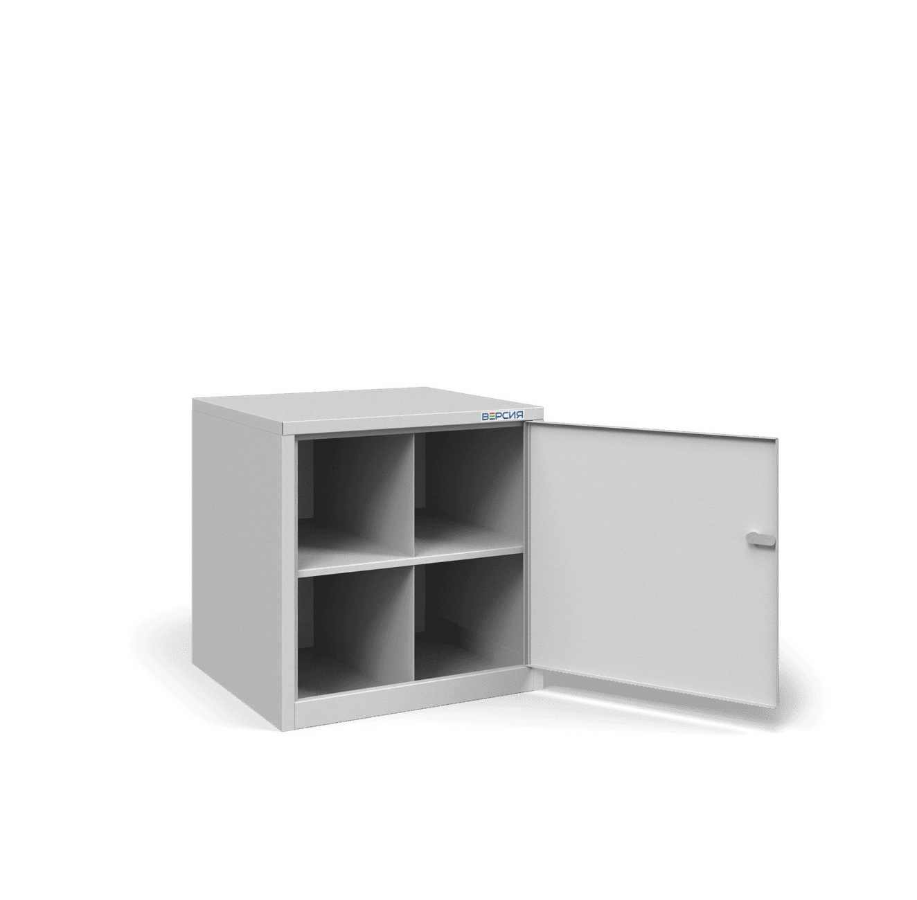 Металлический шкаф - ящик на 4 противогаза ХПГ-4В, общая дверца Металлический шкаф - ящик на 4 противогаза ХПГ-4В, общая дверца