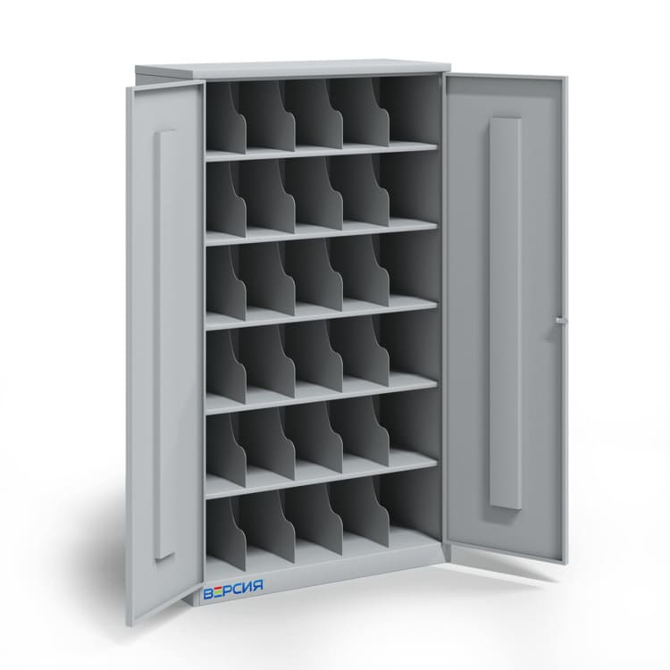 Металлический шкаф для противогазов ХПГ-30, с двумя дверьми Металлический шкаф для противогазов ХПГ-30, с двумя дверьми