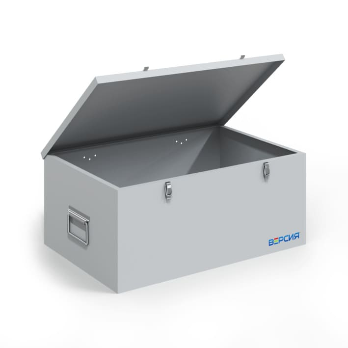 Ящик металлический для ветоши с крышкой ДВ-600-2 Ящик металлический для ветоши с крышкой ДВ-600-2