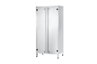 Шкаф для хлеба ШЗКп - 830x550x1800 Profi Ral, двери распашные, 6 уровней, без к-та замков