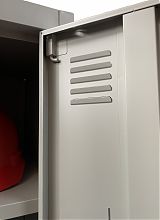 Шкаф металлический для одежды двухдверный 1850х600х500мм (2L-B1A)