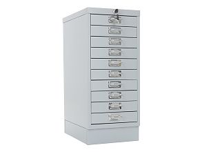 Многоящичный шкаф ПРАКТИК MDC-A4/650/10