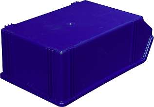 Пластиковый ящик 500х310х183 мм 7965 (синий)