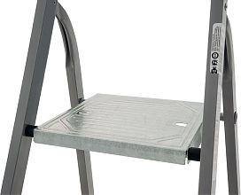 Стремянка стальная с алюминиевыми ступенями NV1130.5