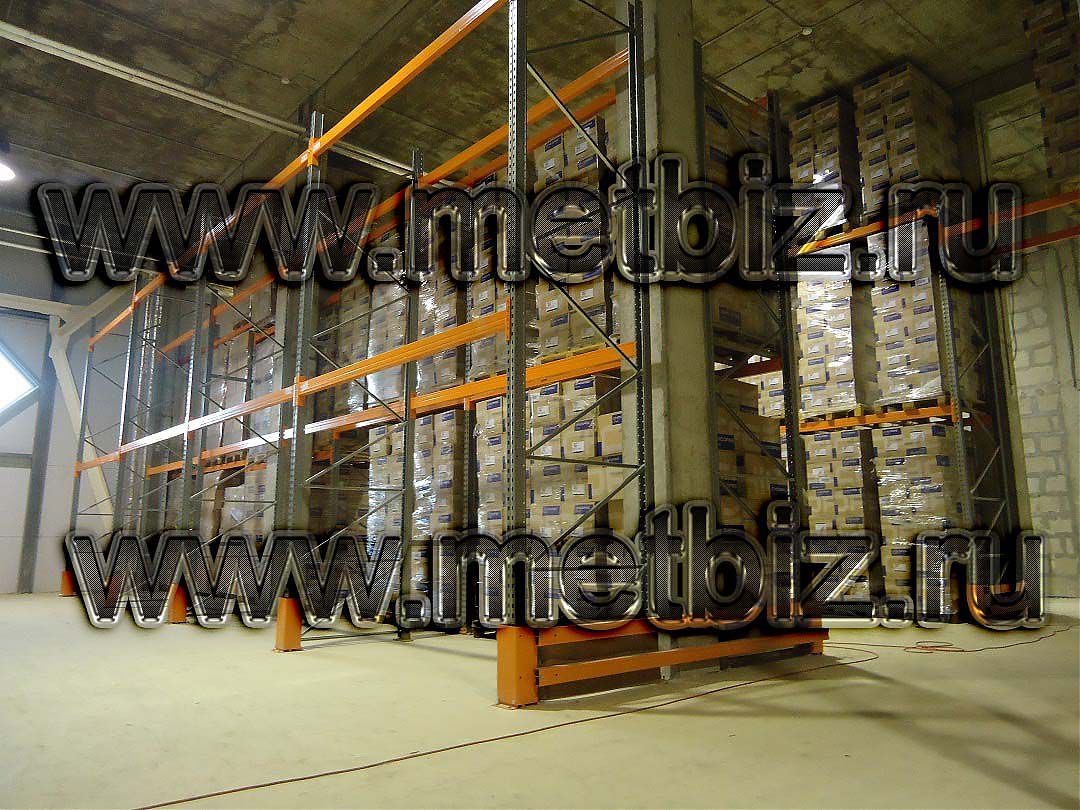 Паллетные стеллажи с маркировочными табличками Паллетные стеллажи с маркировочными табличками