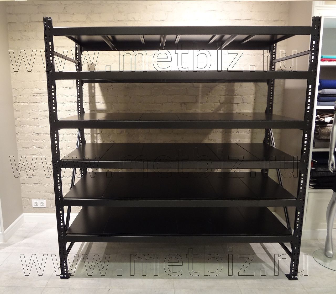 Среднегрузовые стеллажи_покраска по индивидуальному заказу_2 Среднегрузовые стеллажи_покраска по индивидуальному заказу_2