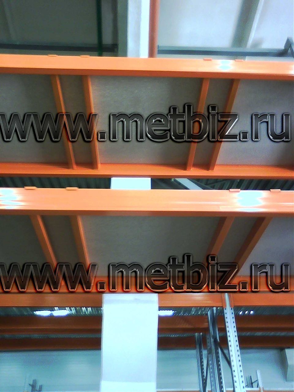 Фронтальные стеллажи с решётчатым настилом_7 Фронтальные стеллажи с решётчатым настилом_7