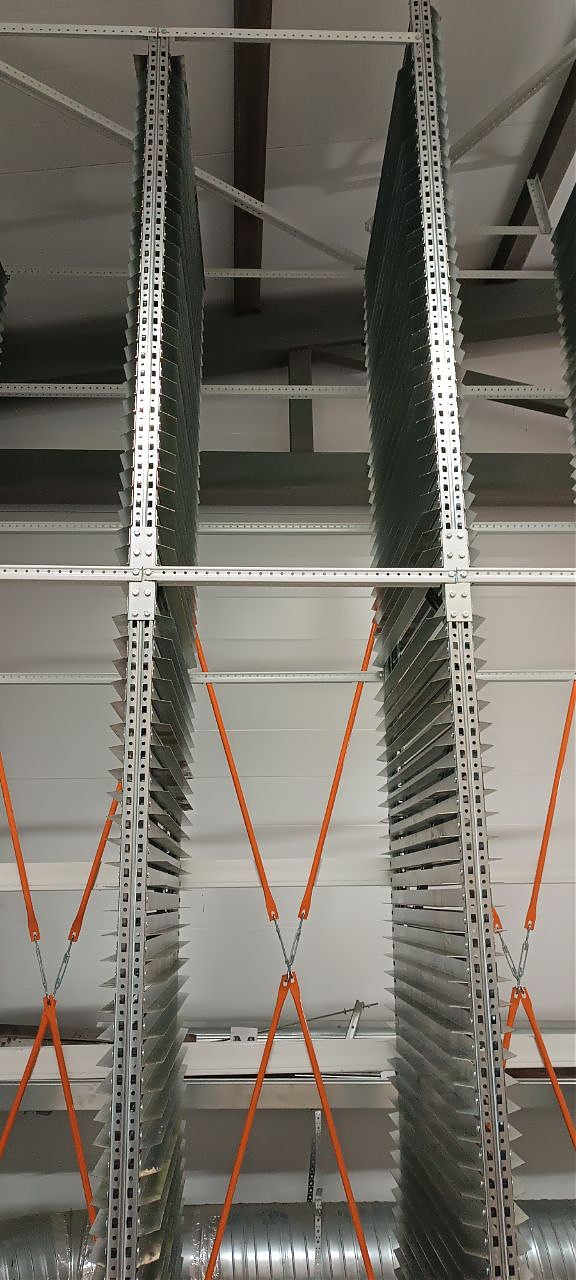 Монтаж стеллажа для хранения печатных форм Монтаж стеллажа для хранения печатных форм