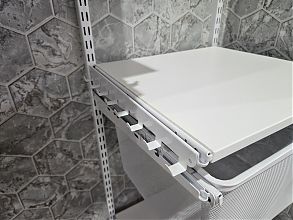 Панель с крючками боковая GHB-40 графит