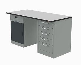 Стол рабочий 1800х700 мм 41.Т.С1.С5 ESD (RAL7012)