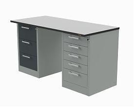 Стол рабочий 1500х700 мм 41.Т.С3.С5 ESD (RAL7012)