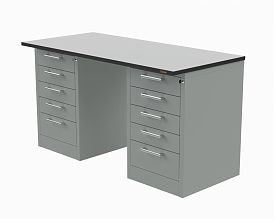 Стол рабочий 1500х700 мм 41.Т.С5.С5 ESD (RAL7012)