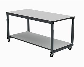 Стол подкатной 1500х700 мм ESD (RAL7012)