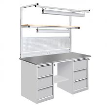 Верстак слесарный ВС-1500Т3Т3