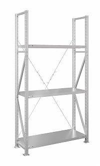 Стеллаж MS U 200x70x80/3 (Нагрузка на полку 200, сплошная)