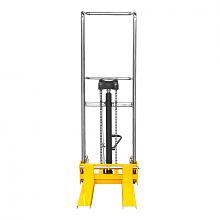 Штабелер гидравлический PJ4150 (400 кг; 1,5 м; с вилами и площадкой) SMARTLIFT