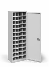 Металлический шкаф для 8 противогазов ХПГ-8, с дверью Металлический шкаф для 8 противогазов ХПГ-8, с дверью