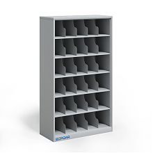 Металлический шкаф для противогазов ХПГ-30, без дверей Металлический шкаф для противогазов ХПГ-30, без дверей