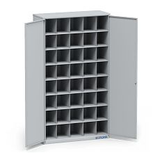 Шкаф с ячейками для обуви на 40 шт., с дверьми ОБ-40Д Шкаф с ячейками для обуви на 40 шт., с дверьми ОБ-40Д